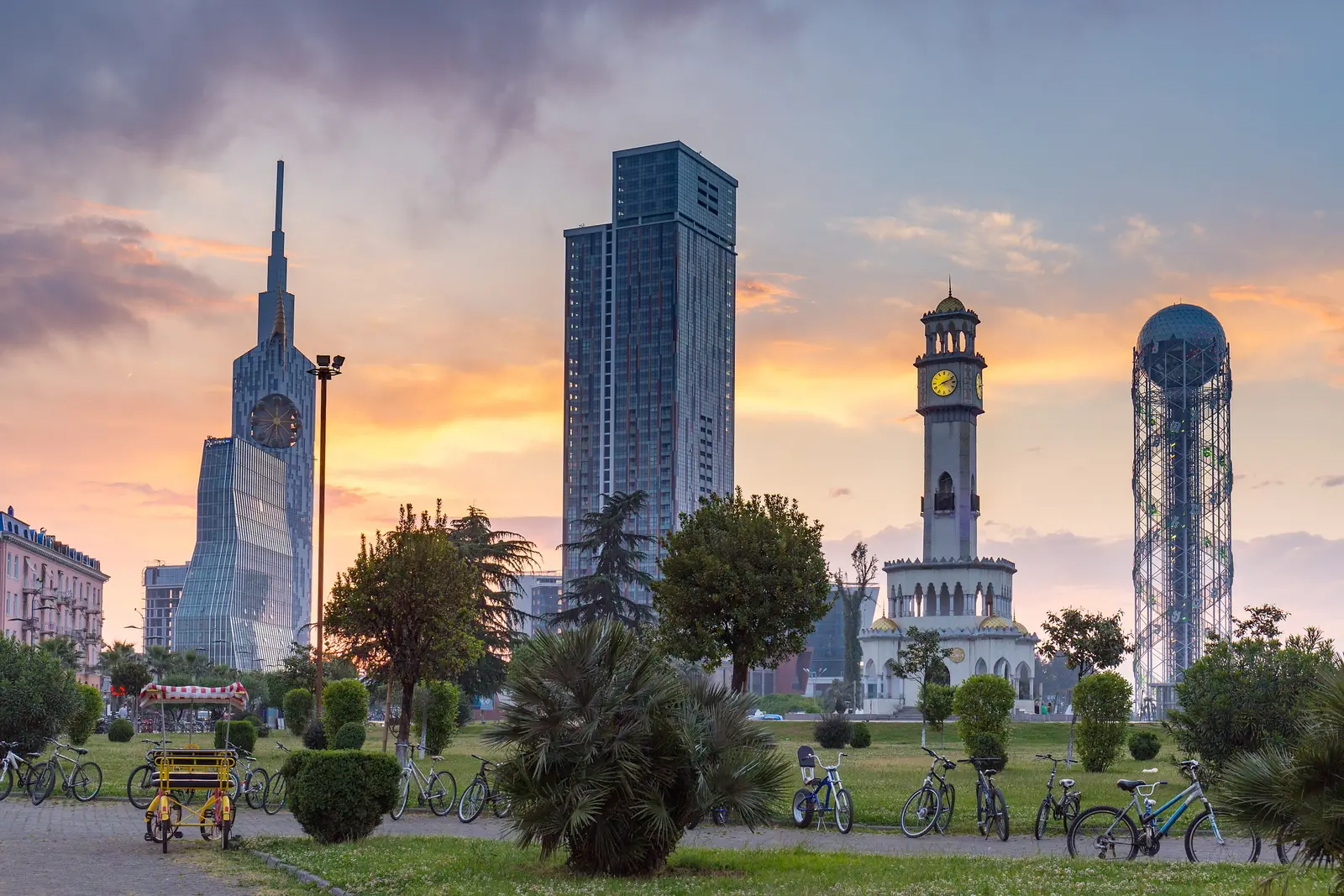 Foto: Batumi, gün batımı